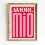 Inspired Music Amore Mio Music Lyrics Gig Indie Rock Gift Concert Wall Art Canvas Painting Posters For Living Room Home Decor