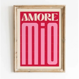 Inspired Music Amore Mio Music Lyrics Gig Indie Rock Gift Concert Wall Art Canvas Painting Posters For Living Room Home Decor